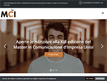 Tablet Screenshot of mastercomunicazioneimpresa.it